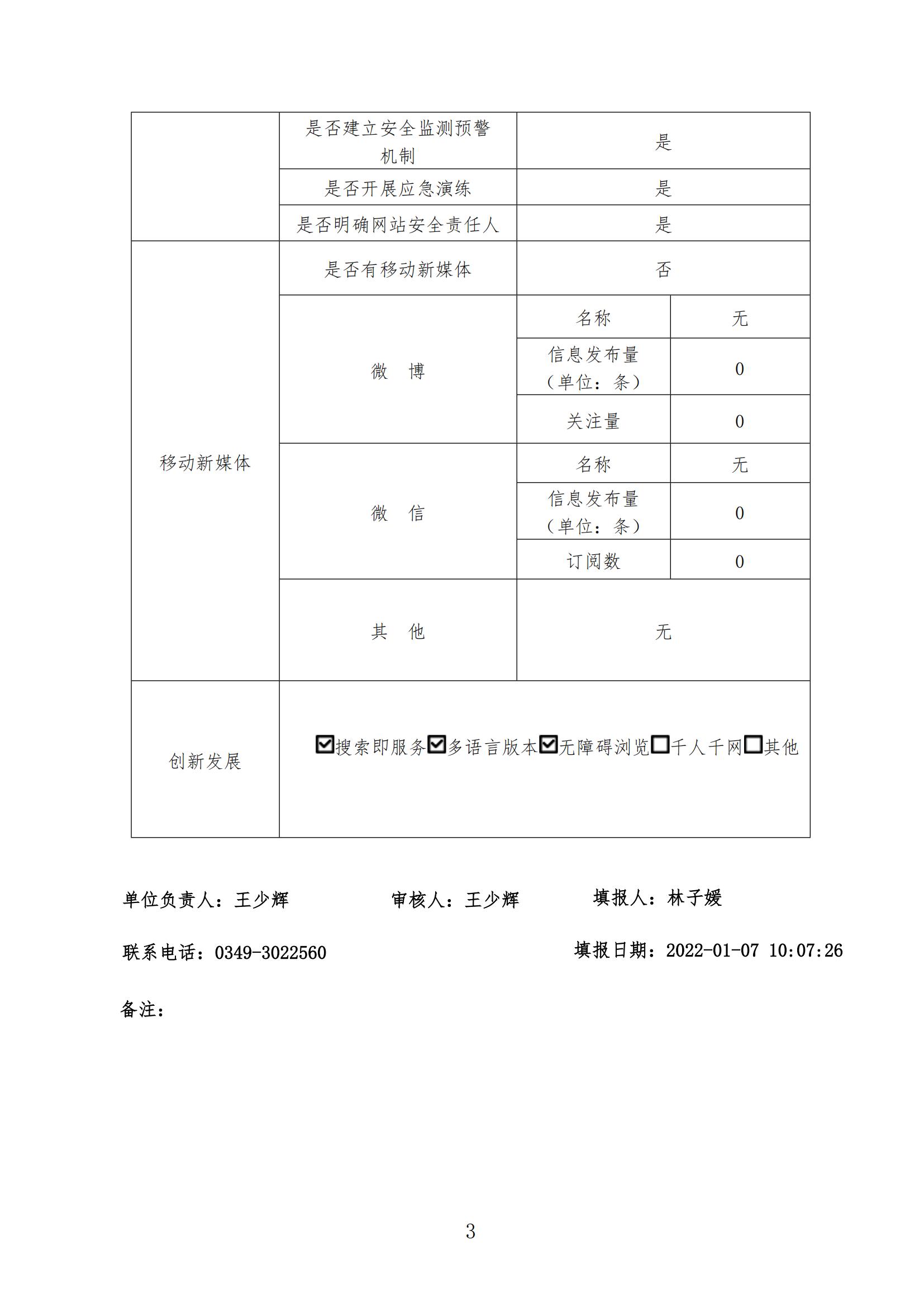 怀仁市政府门户网站年度工作报表 （2021年度）-3