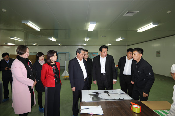 山东东宏管业股份有限公司来怀考察