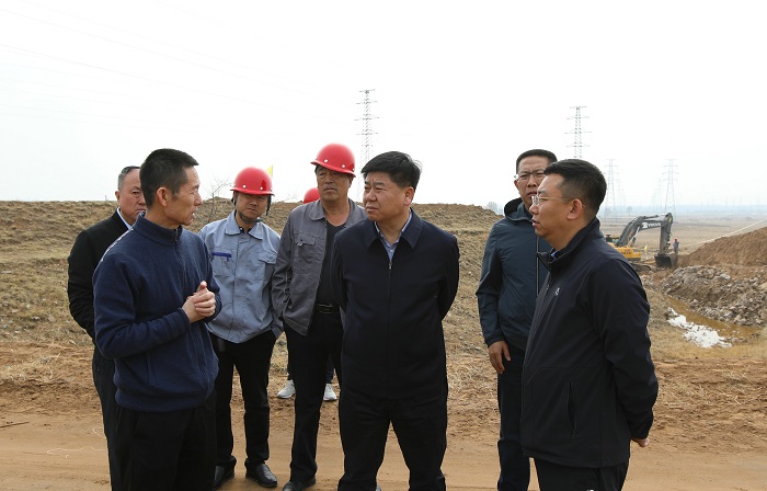 丁裕调研水利工程建设和城市污水处理情况
