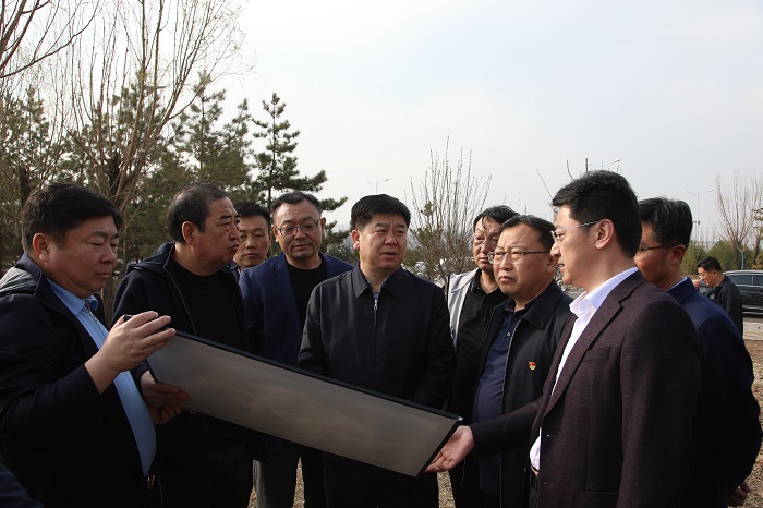 市委书记丁裕就项目建设开展专题调研